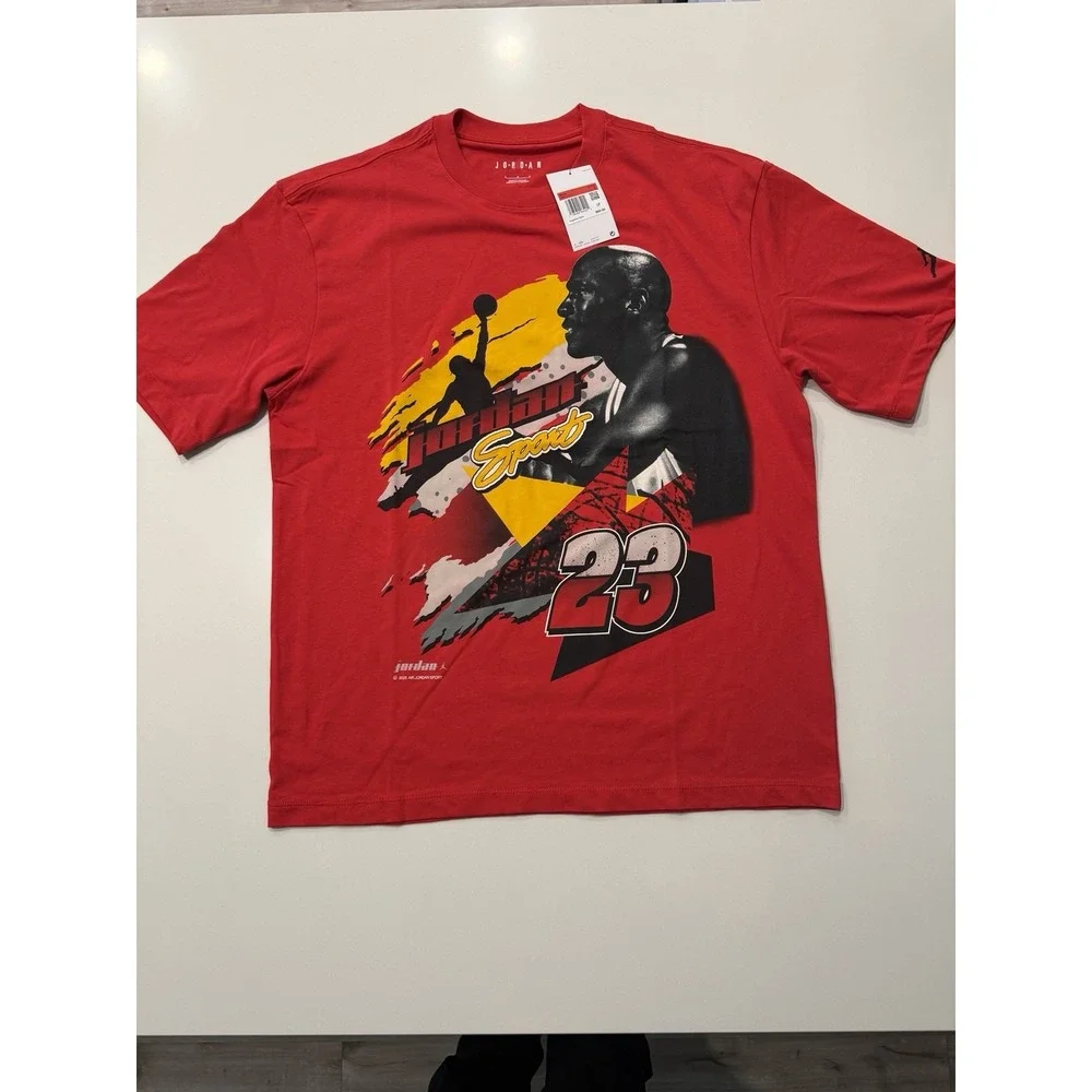 Jordan Formula Tee Fire Red IB8814-671 Mens L NWT